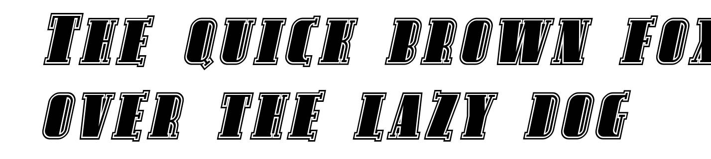 Avondale SC Inline Italic