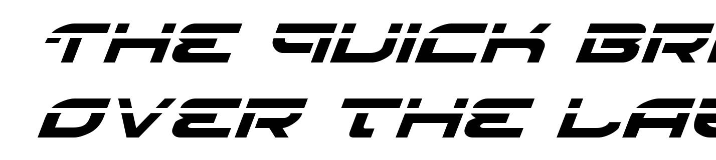 Battlefield Laser Italic