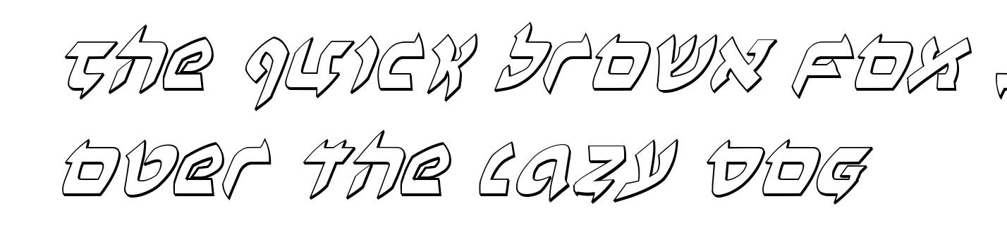 Ben-Zion 3D Italic