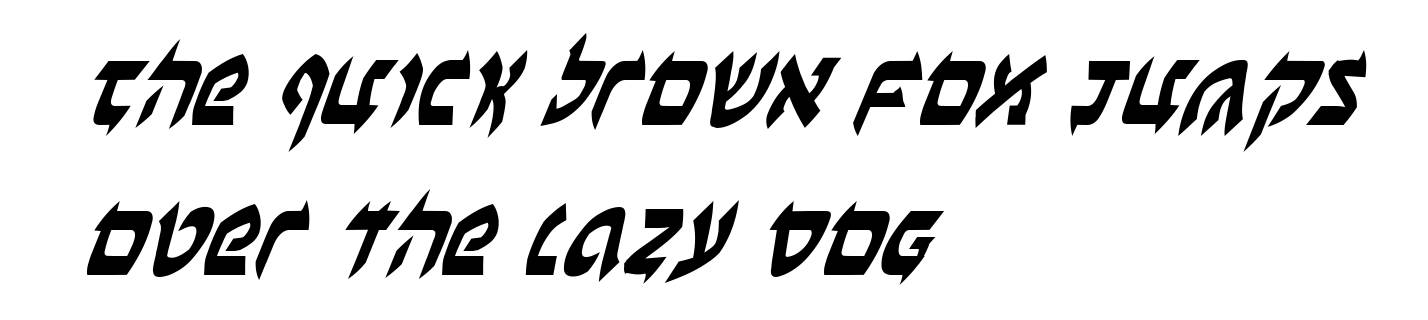 Ben-Zion Condensed Italic