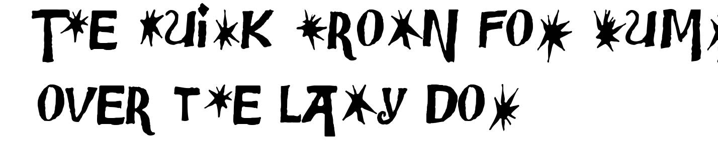 Bensgothic Ligatures