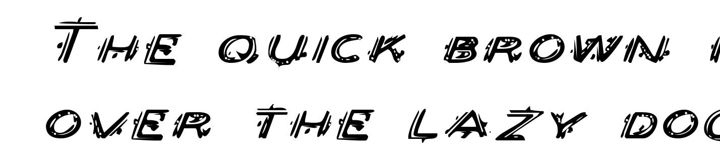 Berserker Expanded Italic