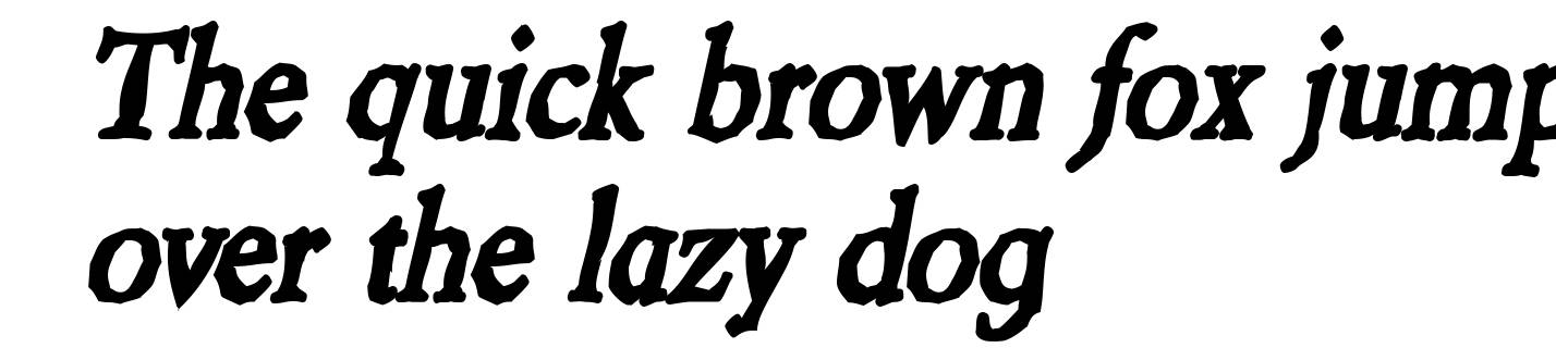 Berylium Ink Italic