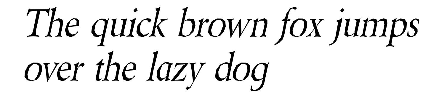 Berylium Italic