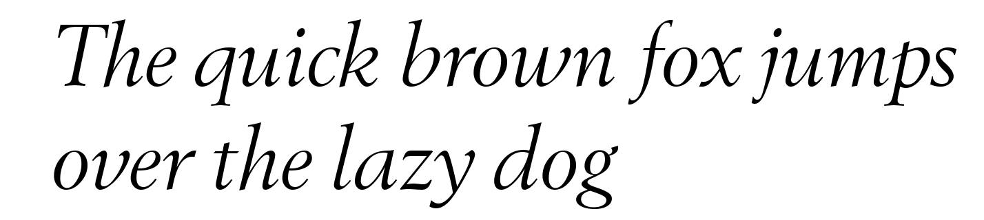 Bestseller-Italic