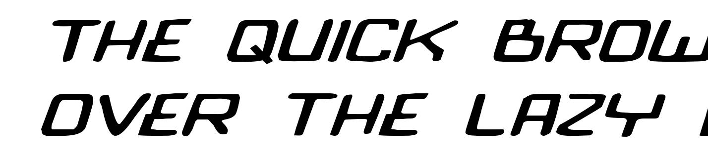 Bionic Comic Expanded Italic