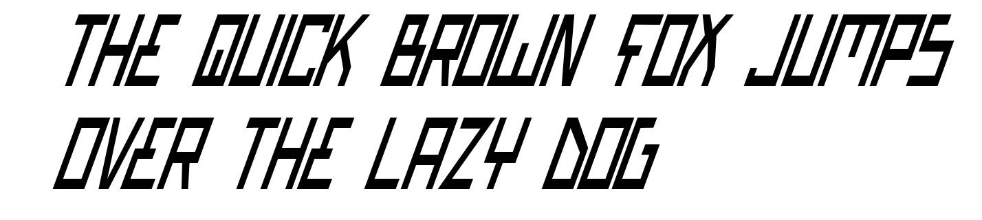 Bionic Type Cond Italic