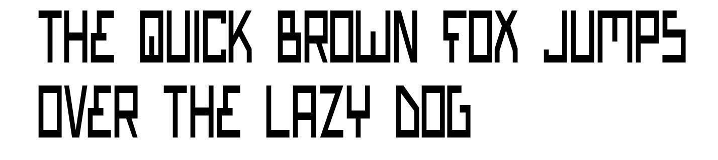Bionic Type Condensed