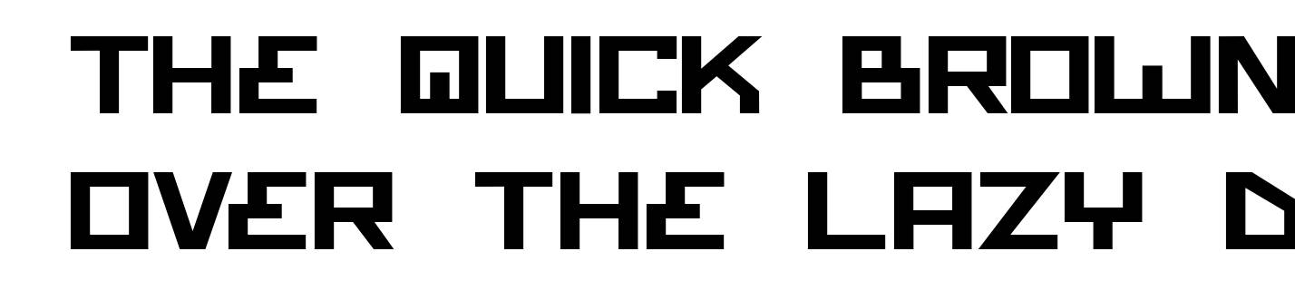 Bionic Type Expanded Bold