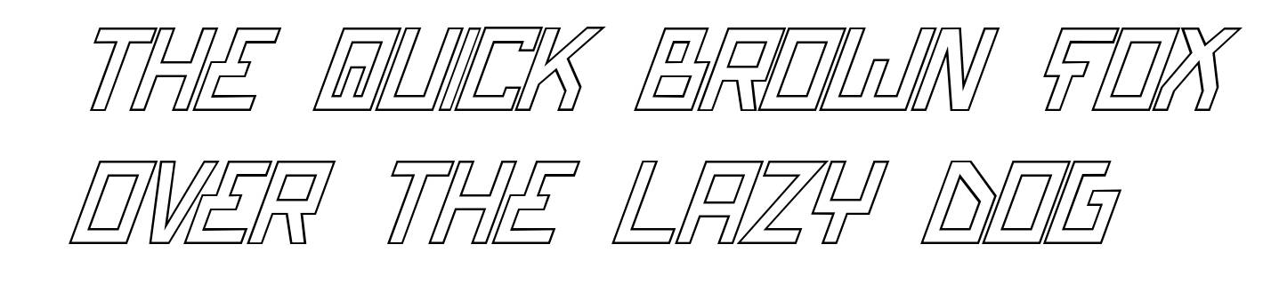 Bionic Type Out Italic