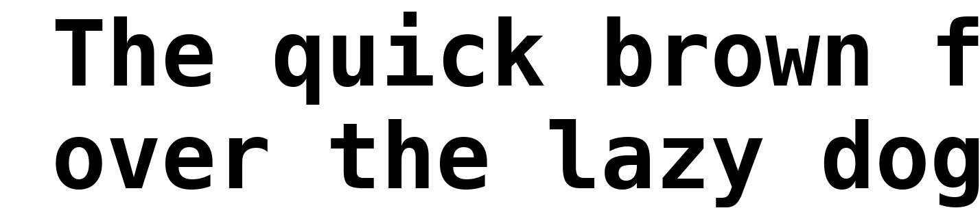 Bitstream Vera Sans Mono Bold