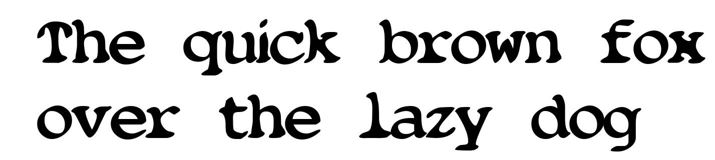 Blobfont G98
