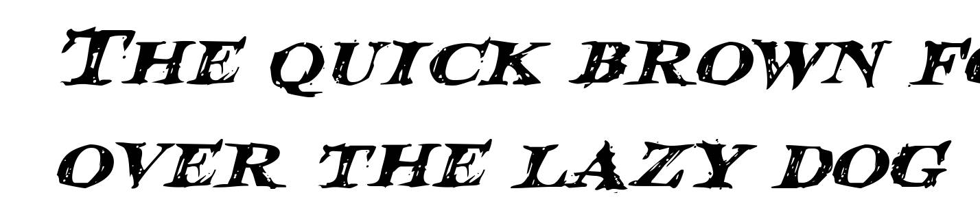 Blood Crow Expanded Italic