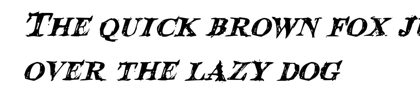 Blood Crow Italic