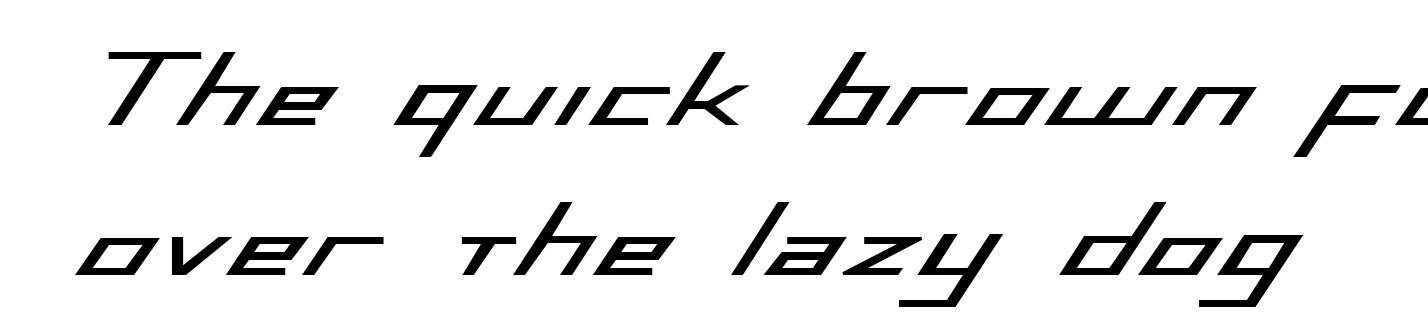 Blue July Bold Expanded