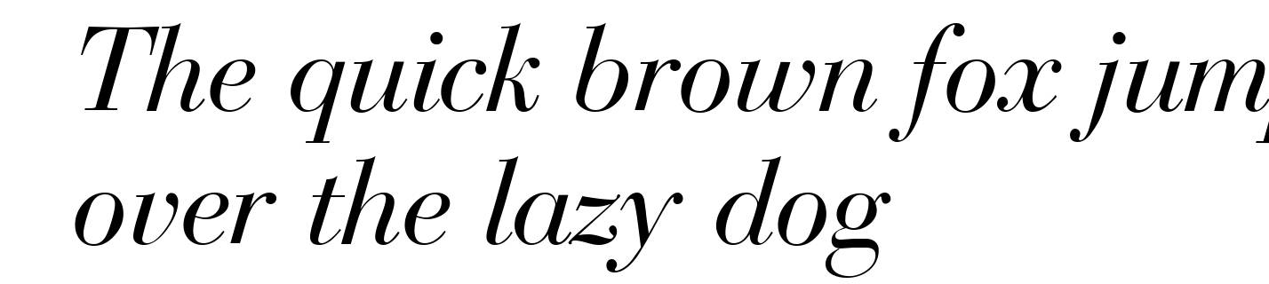 BodoniRecut-Italic