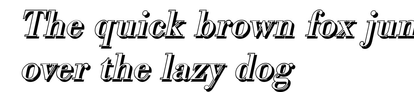 BodoniSh-Italic