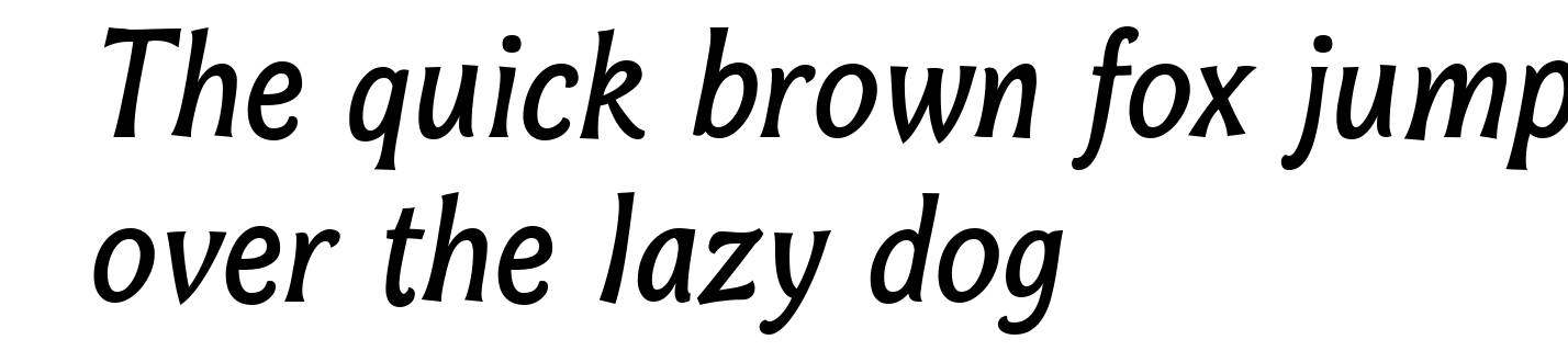 Bonobo SemiBold Italic