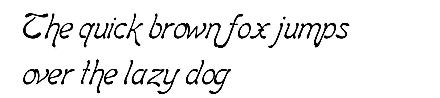 BoomerangItalic