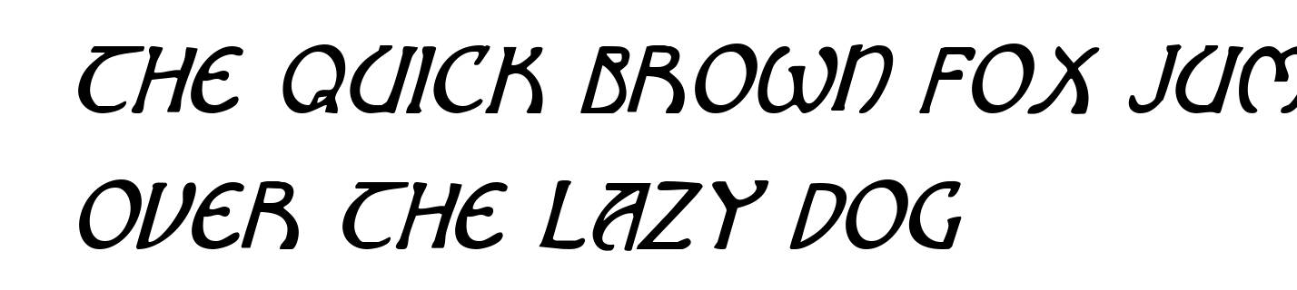 Brin Athyn Condensed Italic