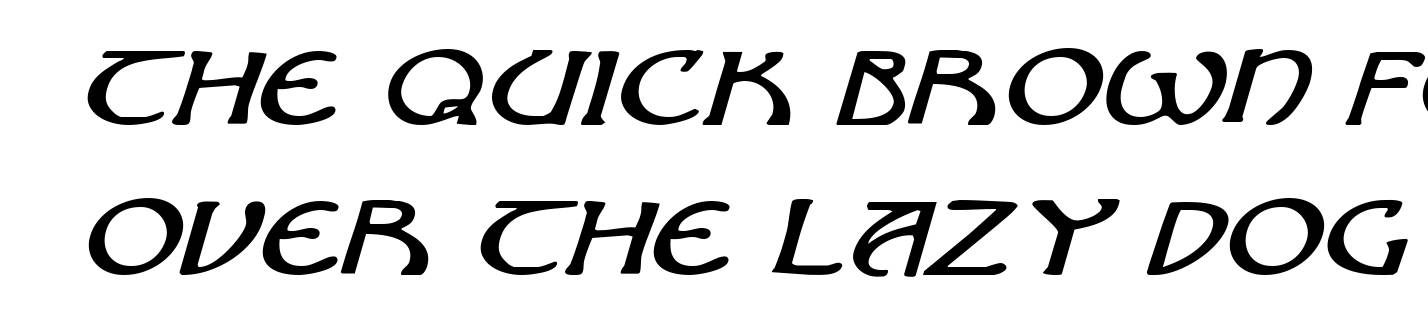 Brin Athyn Expanded Italic