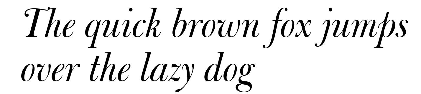 Bulmer Italic BT