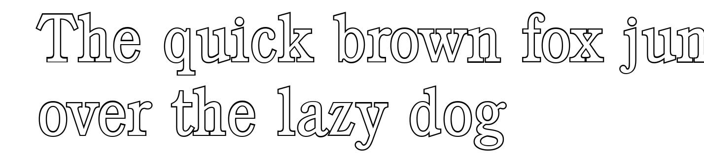 CalgaryOutline-Light-Regular