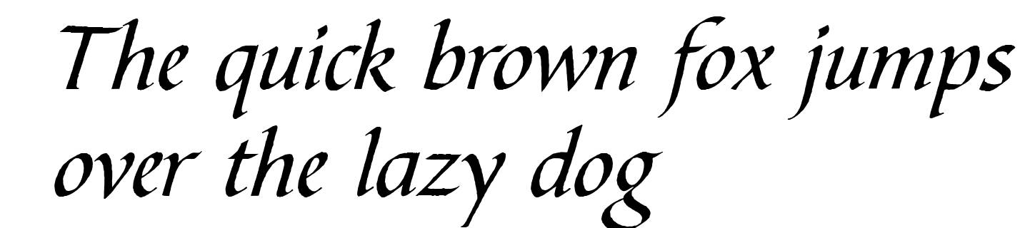 CalligraphScript-Regular