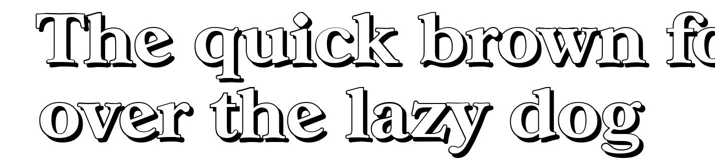 CasablancaShadow-Xbold-Regular