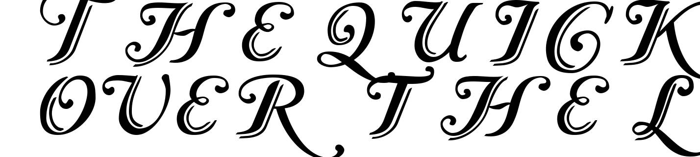 Caslon Calligraphic Initials