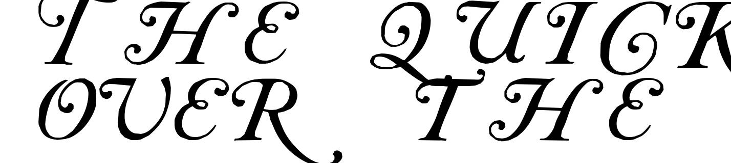 Caslon Initials