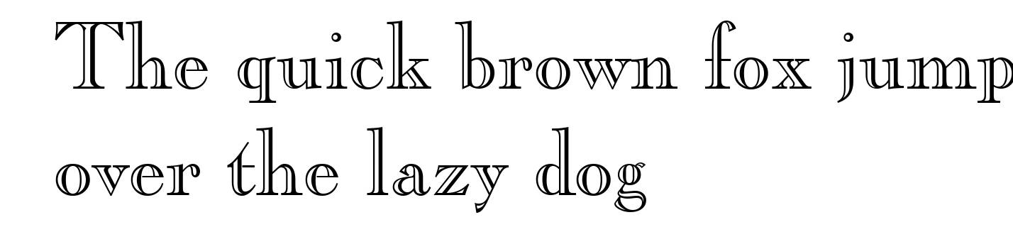 Caslon Openface BT