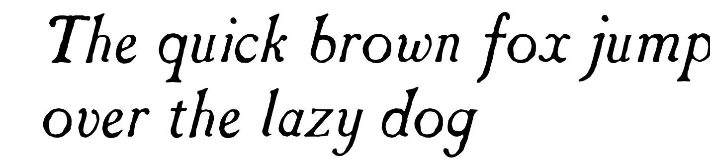 CasablancaAntique Italic