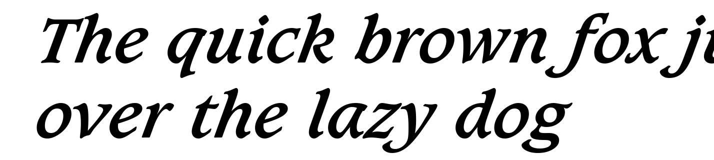 Caxton Bold Italic BT