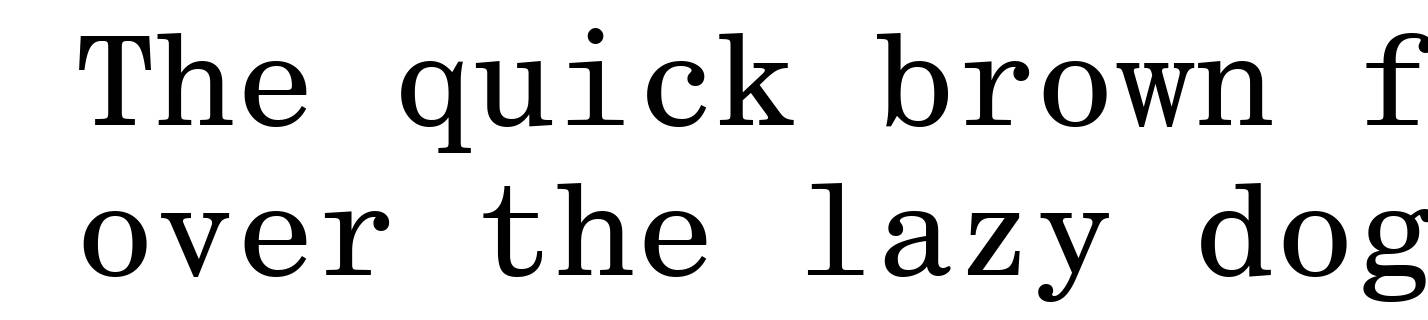 Century Schoolbook Monospace BT