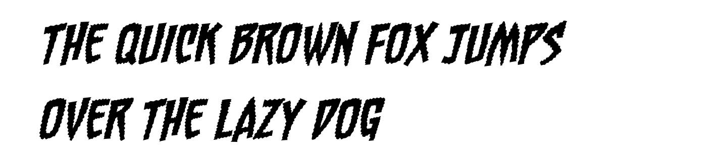 Chainsawz BB Italic