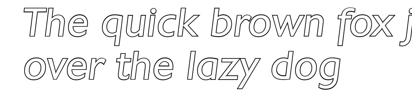 ChantillyOutline-Italic