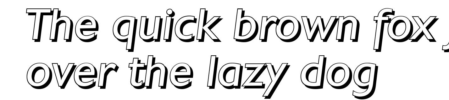 ChantillyShadow-Italic