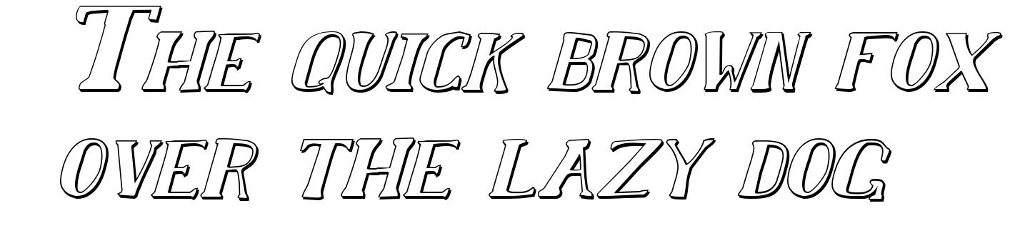 Chardin Doihle Shadow Italic