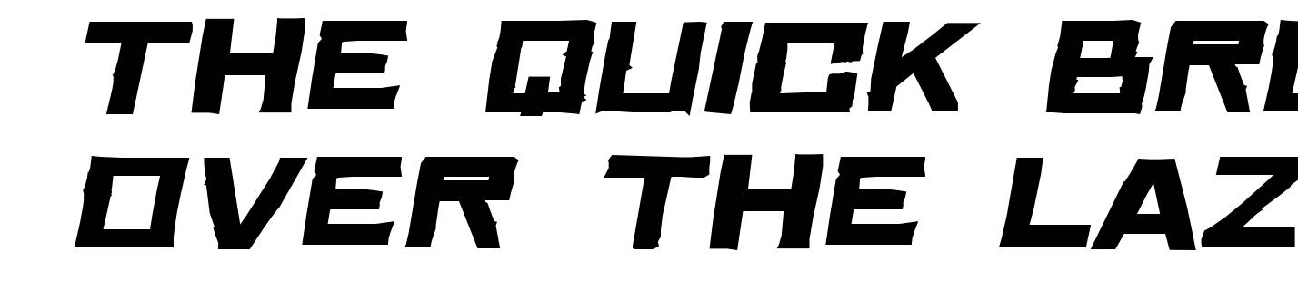 Chinese Rocks Fat Italic