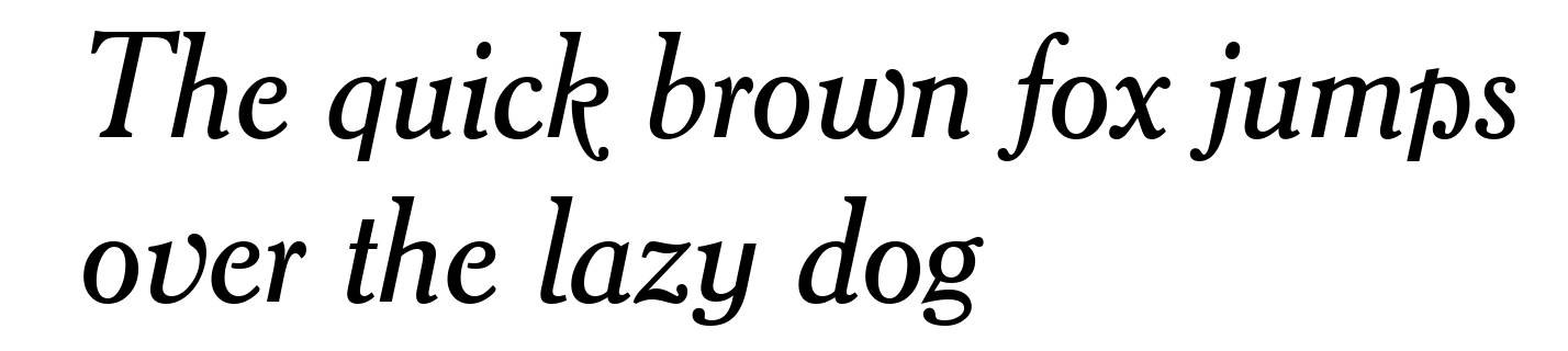 Cheltenham Italic BT