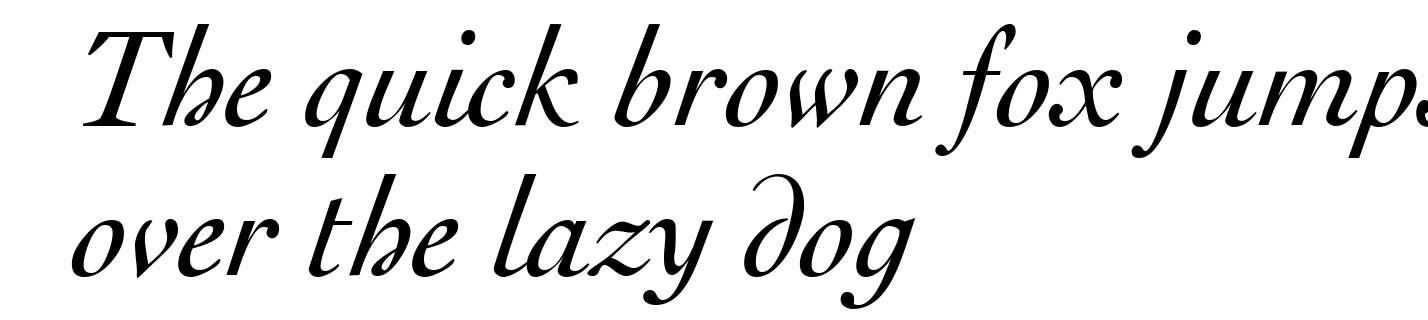 Cockney-Italic