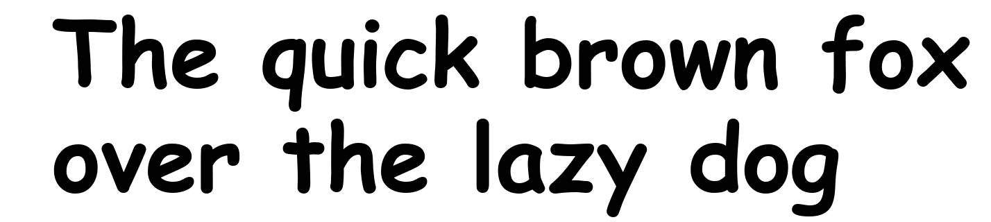 Comic Sans MS Bold