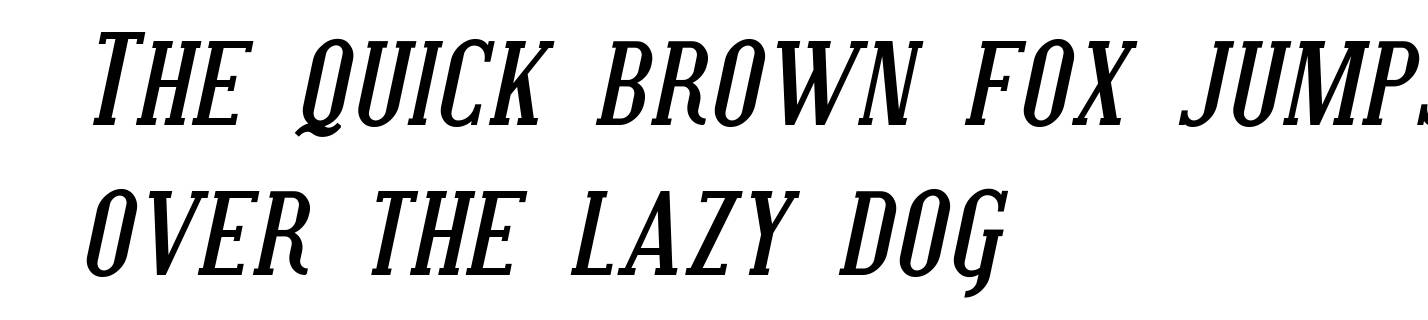 Covington SC Bold Italic