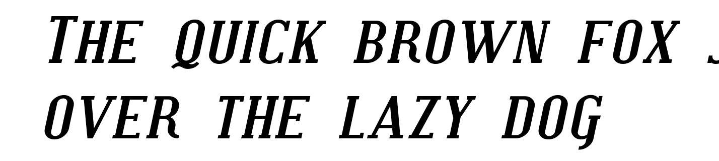 Covington SC Exp Bold Italic