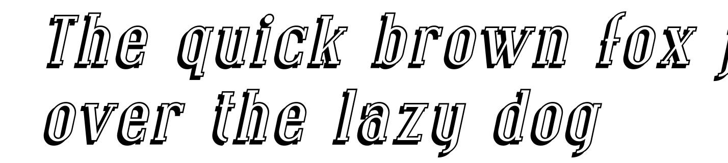 Covington Shadow Italic