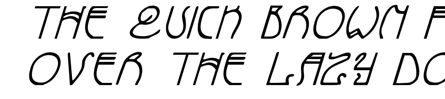 Coyote Deco Italic