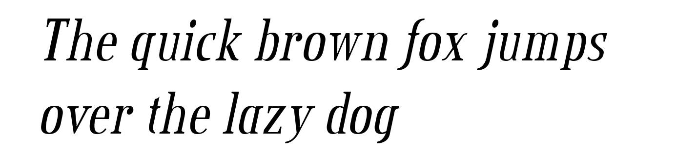 Credit Valley Italic