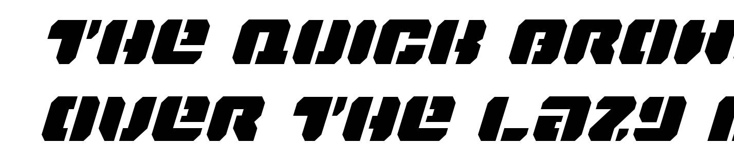 Dan Stargate Condensed Italic