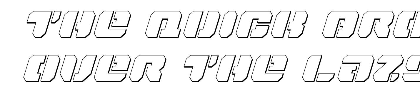 Dan Stargate Outline Italic